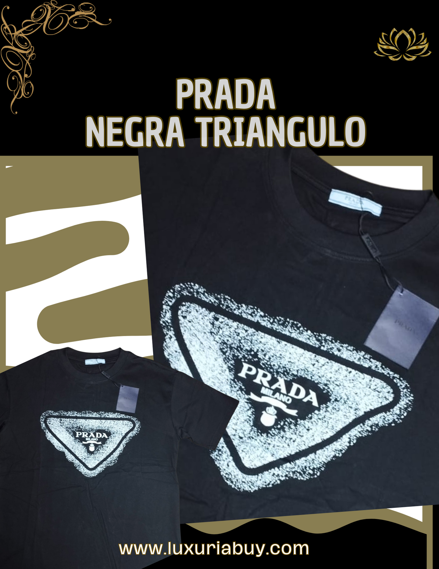 Prada triángulo