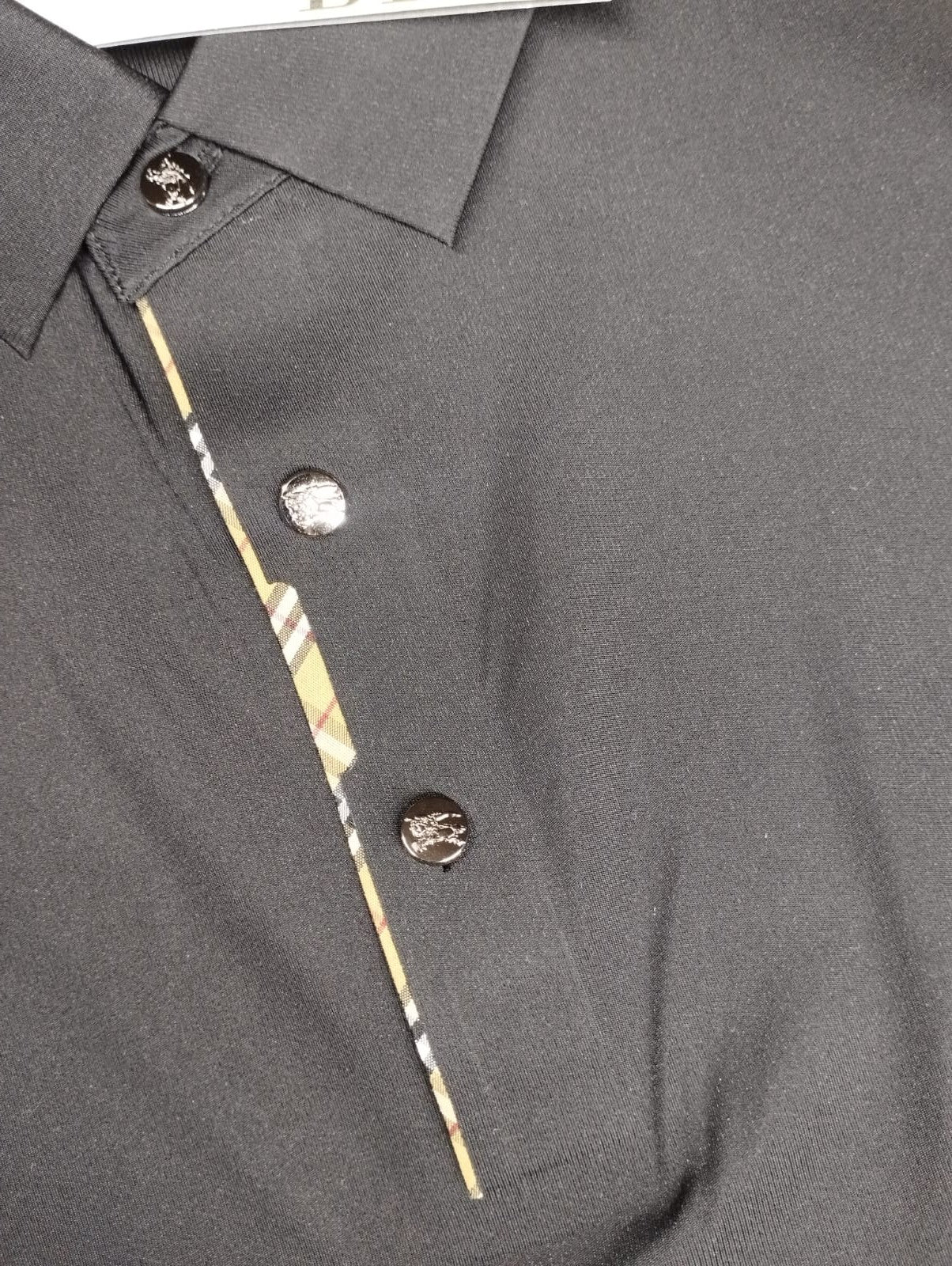 Burberry seda Negra