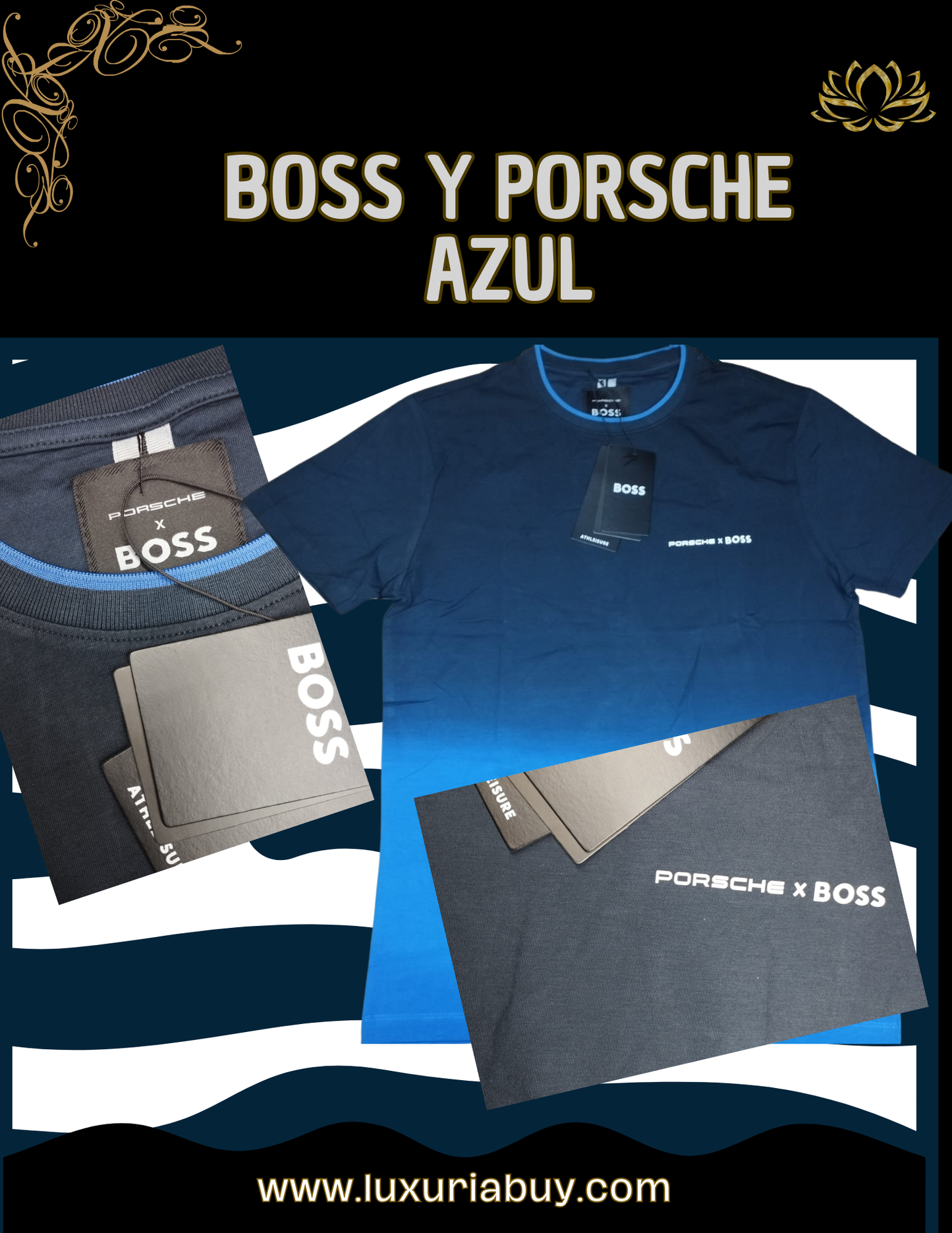 Boss Porsche Azul